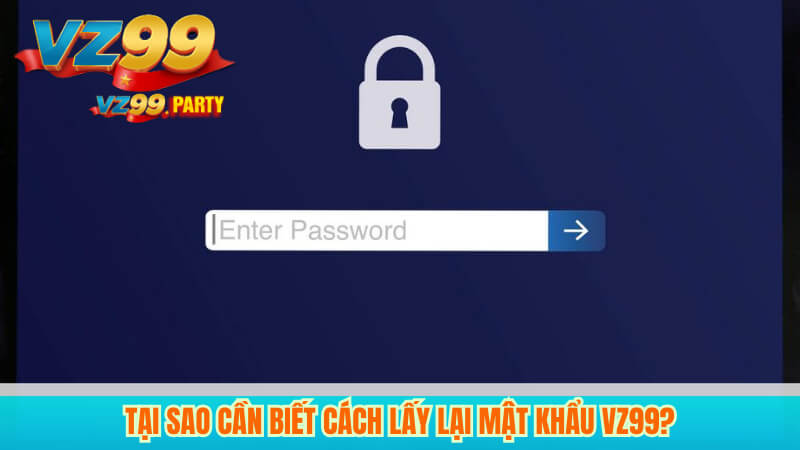 Hướng Dẫn Lấy Lại Mật Khẩu VZ99 Nhanh, An Toàn Và Hiệu Quả 2 Tại sao cần biết cách lấy lại mật khẩu vz99?