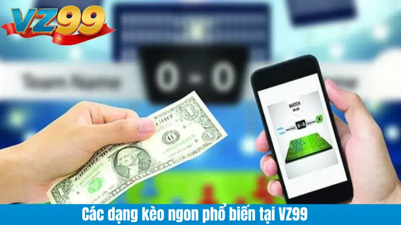 Hướng Dẫn Nhận Diện Kèo Ngon Để Săn Thưởng Lớn Cùng VZ99 4 Các dạng kèo ngon phổ biến tại VZ99